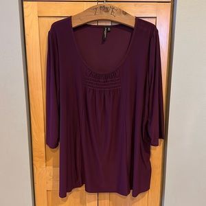 EUC Susan Lawrence Smocked Tunic